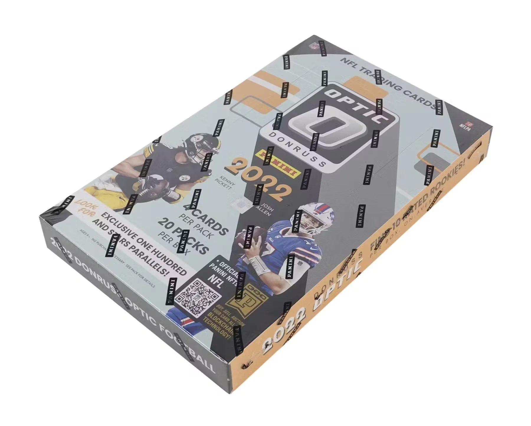 2022 Donruss Optic Football Retail 20-Pack Box