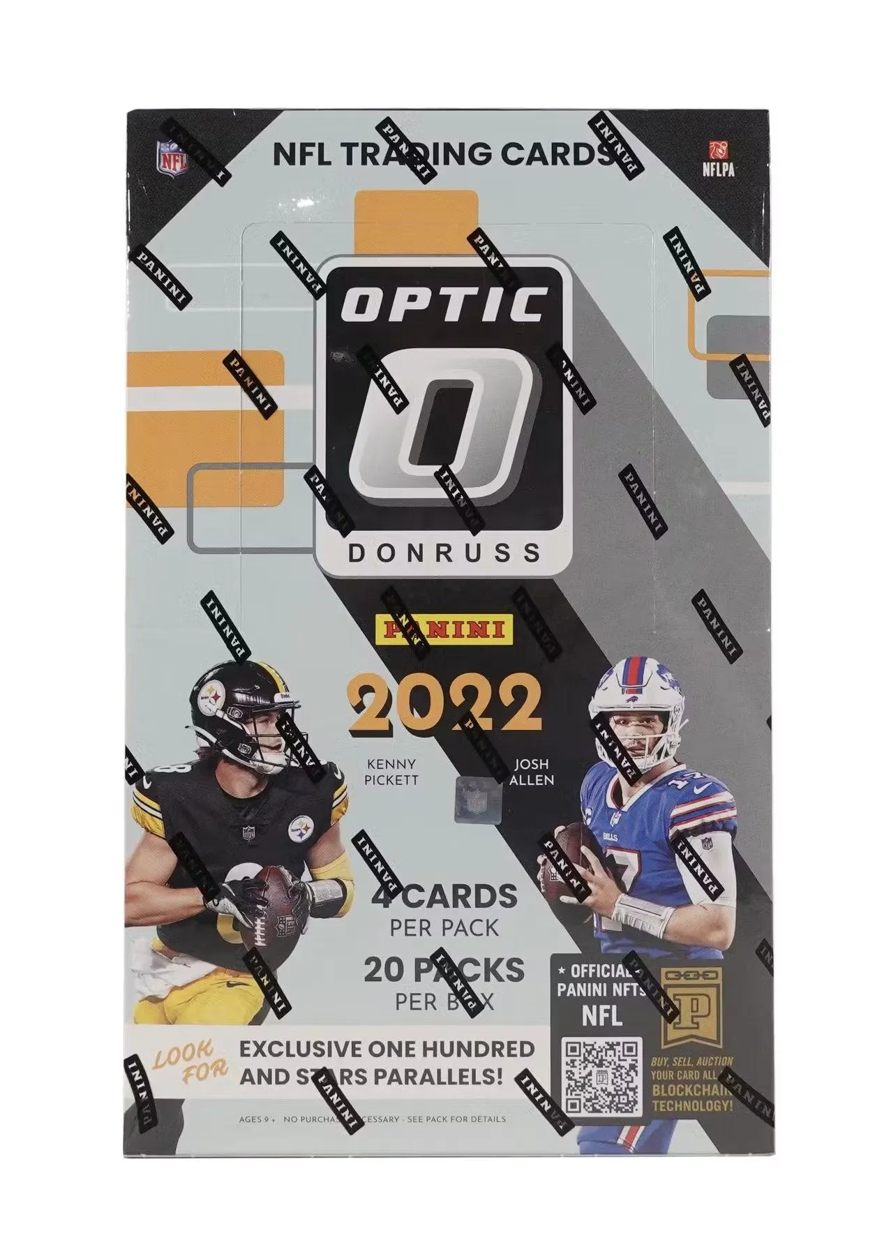 2022 Donruss Optic Football Retail 20-Pack Box