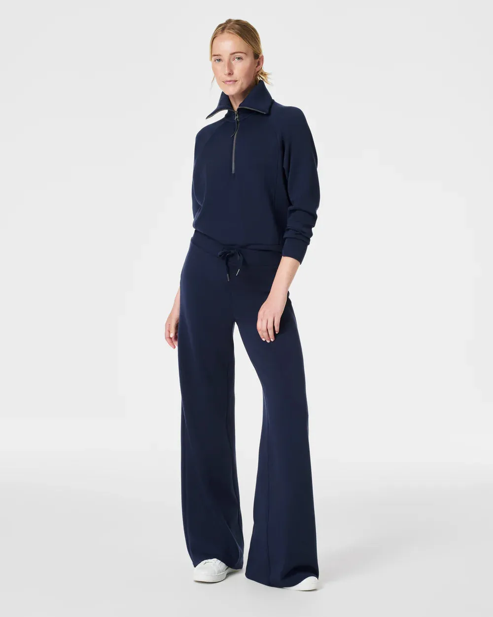 Airessentials 1/2 Zip Pullover-Timeless Navy