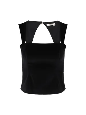 Alice   Olivia Keria Sleeveless Top