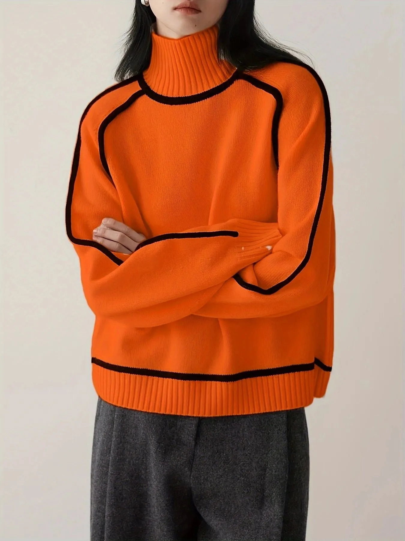 Amaris - Chic Turtleneck Sweater