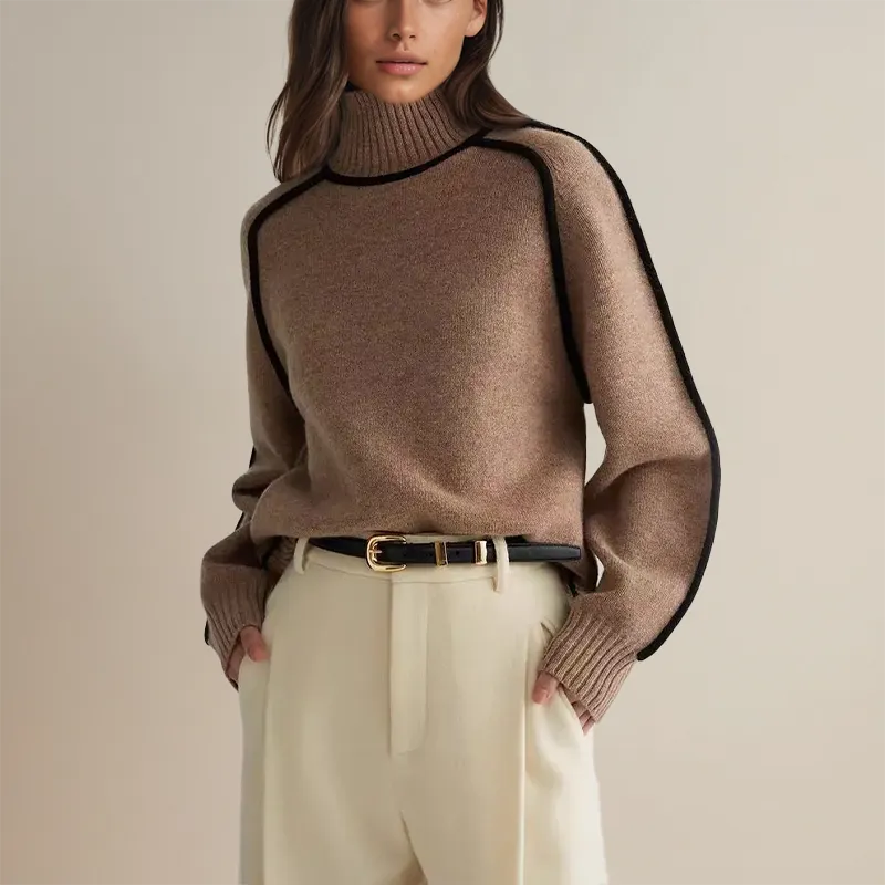Amaris - Chic Turtleneck Sweater