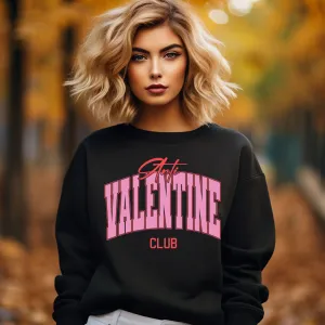 Anti-Valentine Club Fleece Sweatshirt