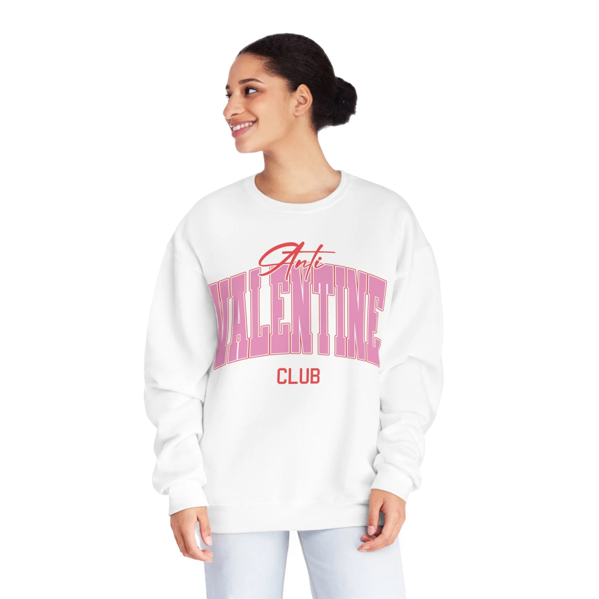 Anti-Valentine Club Fleece Sweatshirt