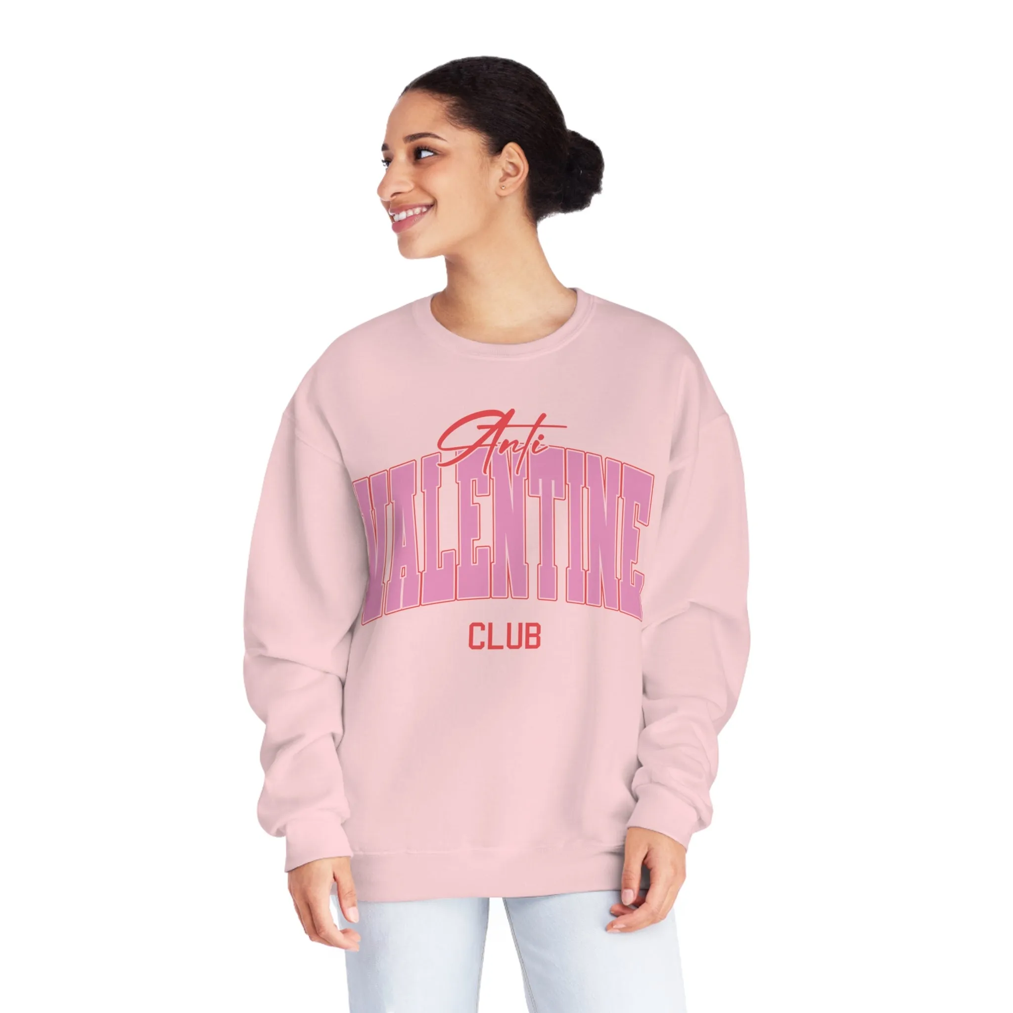 Anti-Valentine Club Fleece Sweatshirt