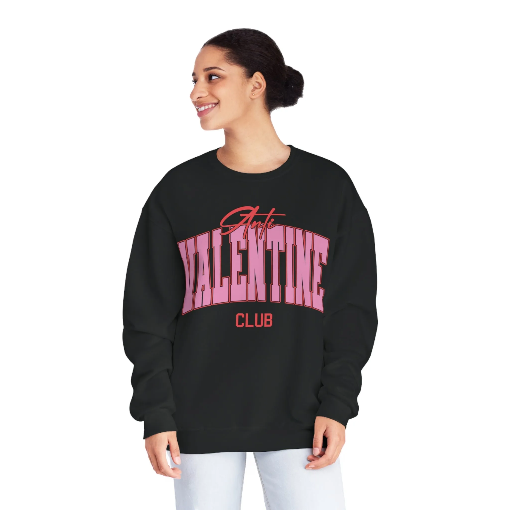 Anti-Valentine Club Fleece Sweatshirt