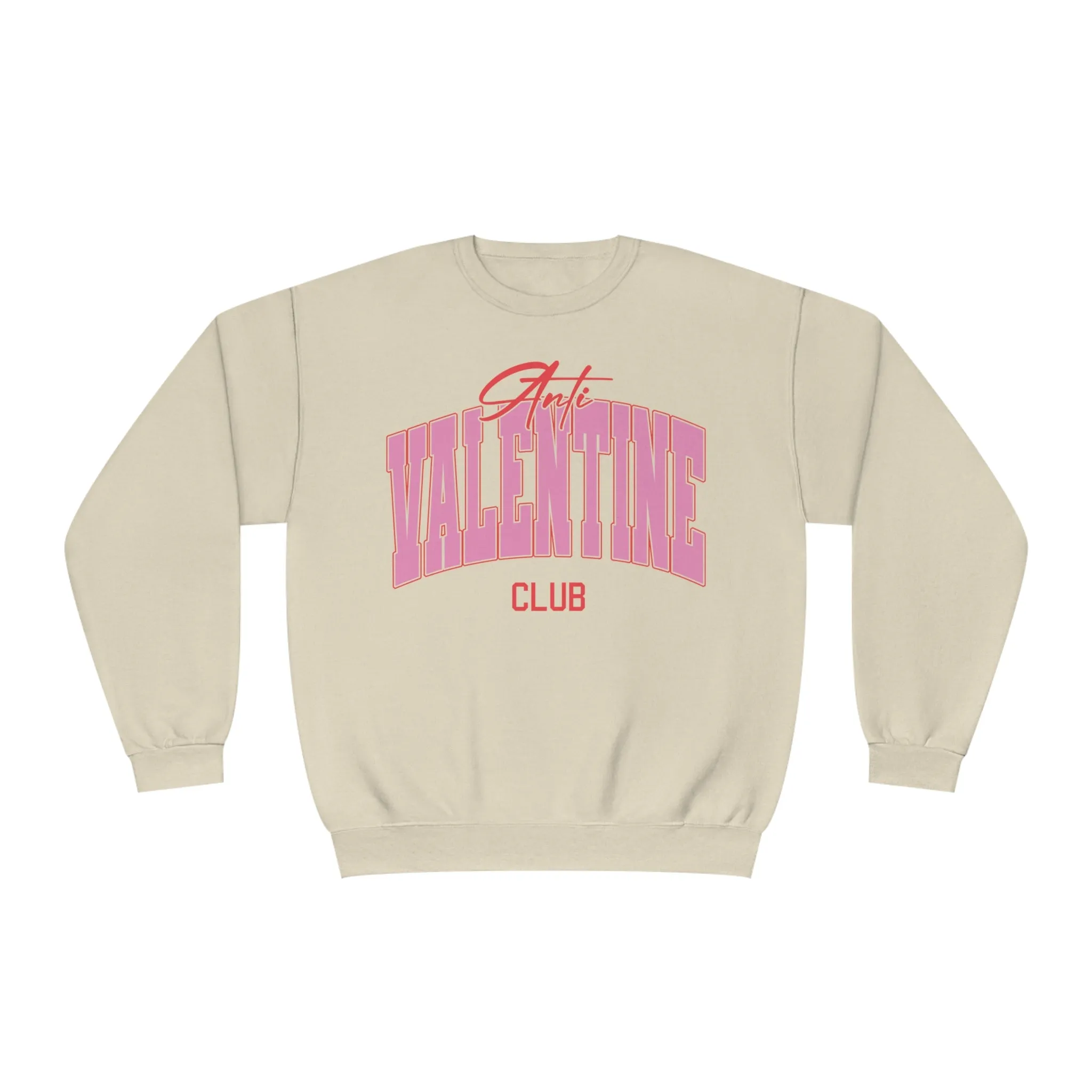 Anti-Valentine Club Fleece Sweatshirt