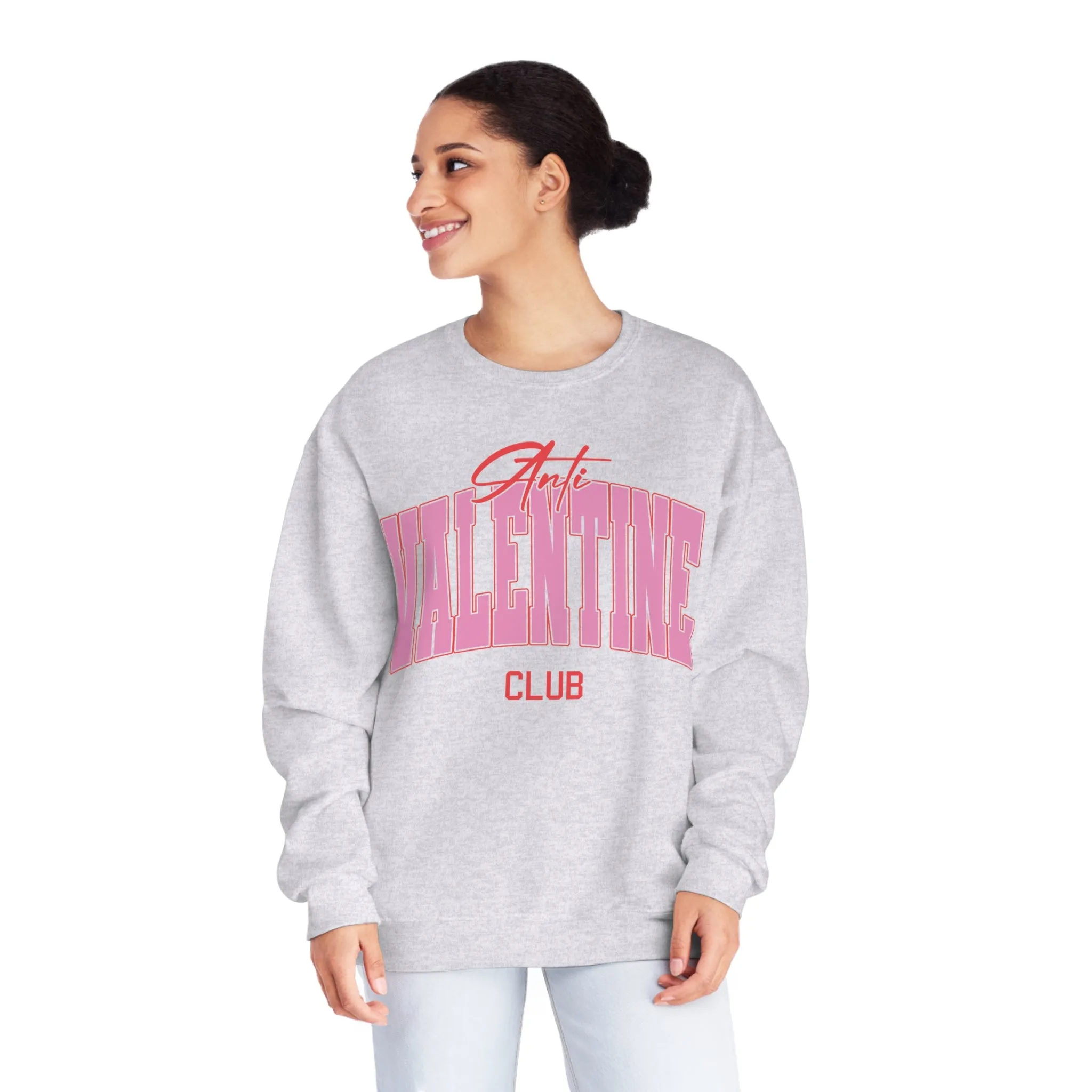 Anti-Valentine Club Fleece Sweatshirt