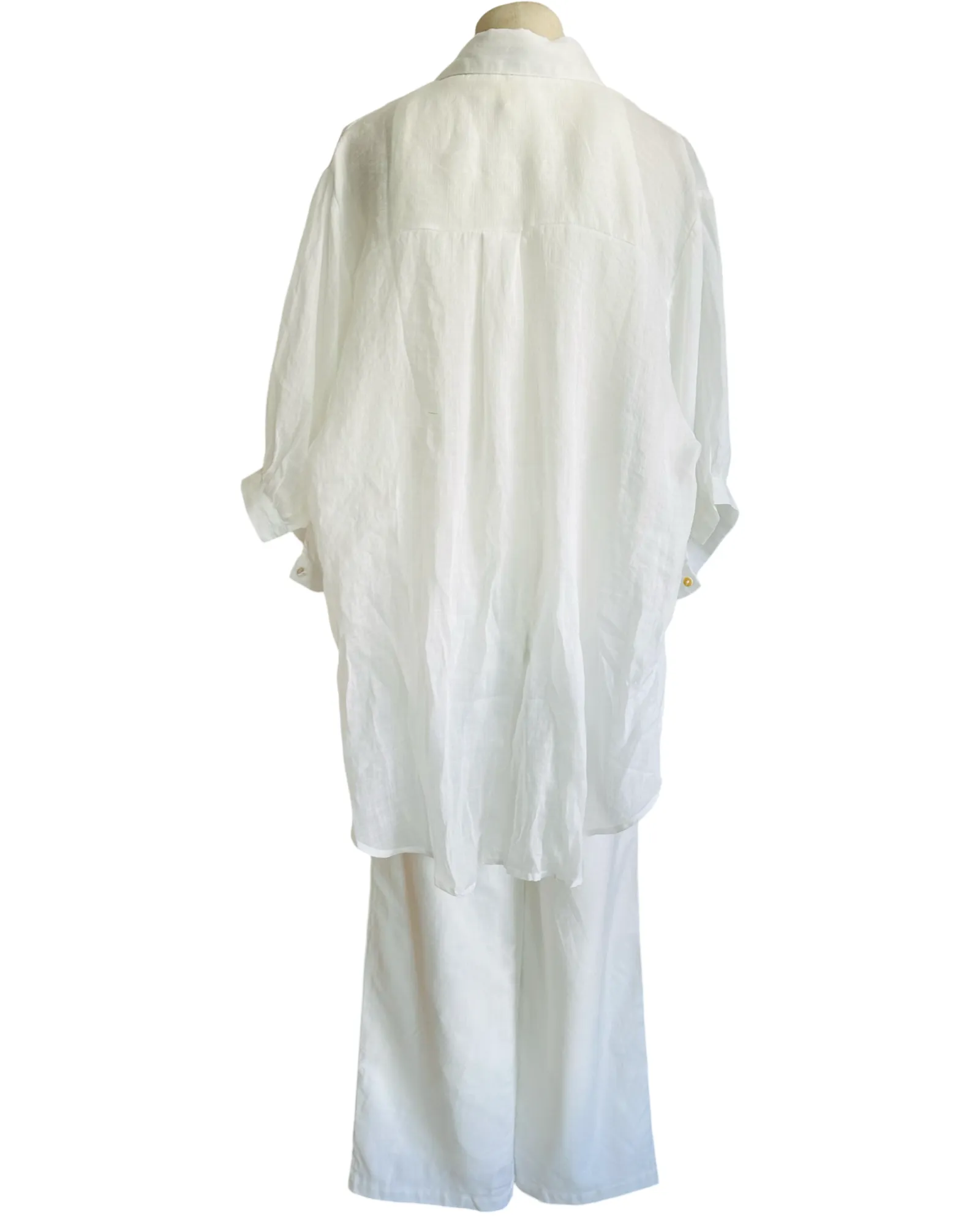 ATHENA LINEN BLOUSE