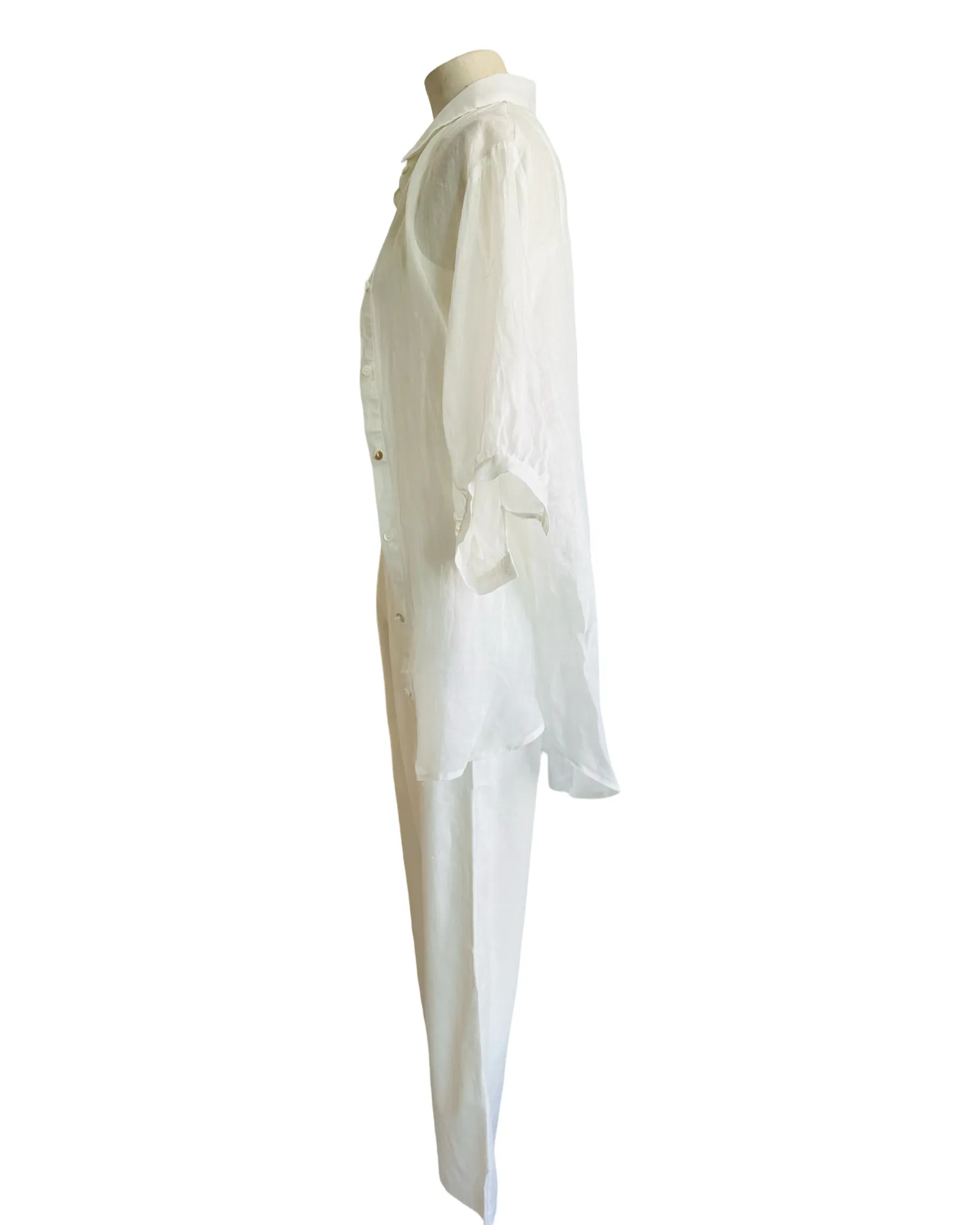 ATHENA LINEN BLOUSE