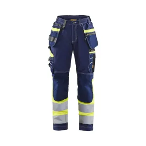 Blaklader 7196 Womens Hi-Vis Stretch Trousers (71961370)
