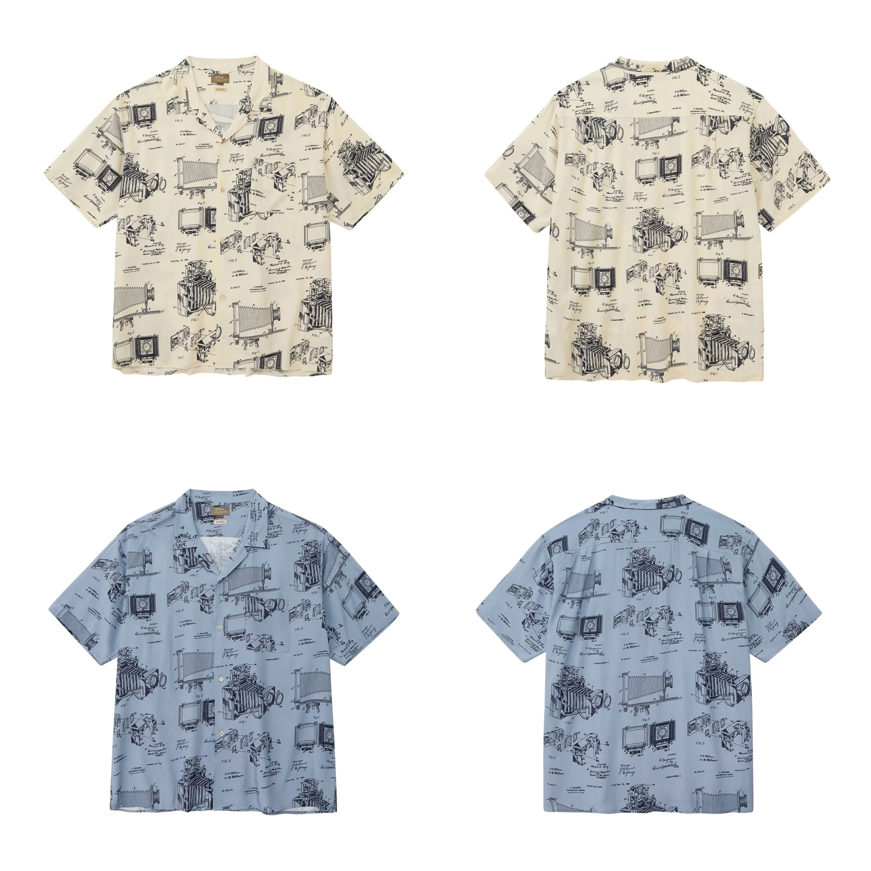 Camera Print Shirt