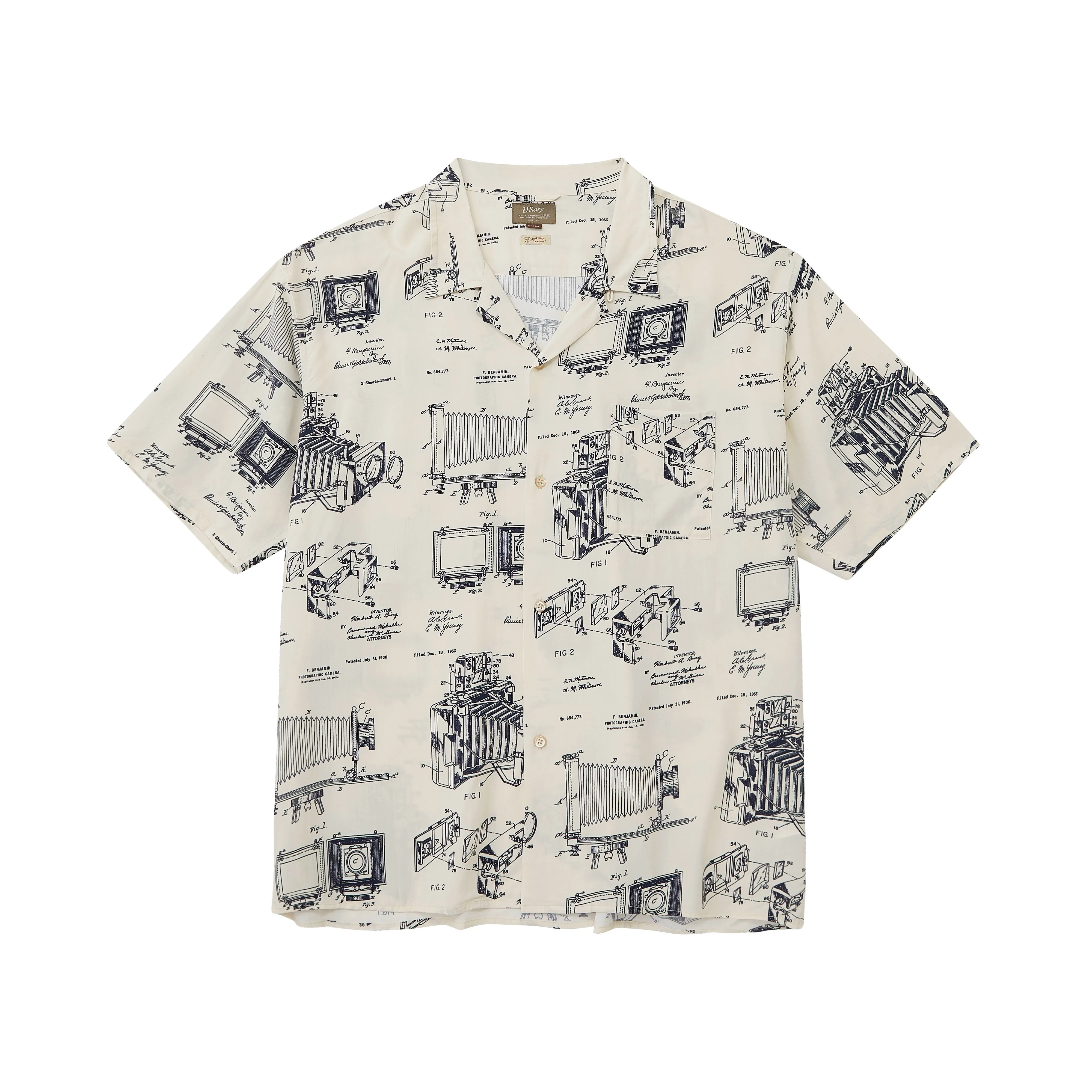 Camera Print Shirt