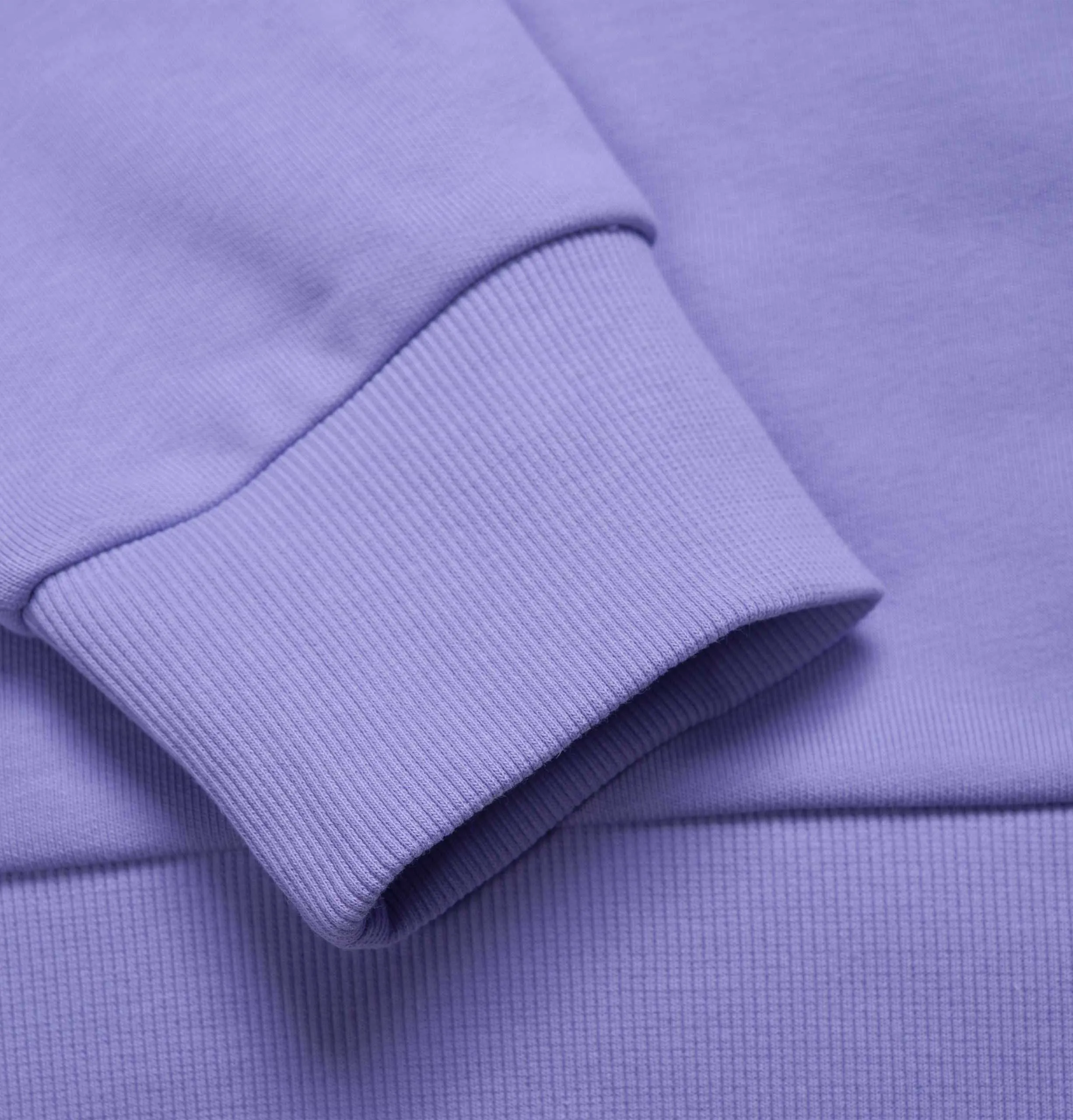 Carhartt WIP Script Embroidery Sweatshirt – Soft Lavender/White