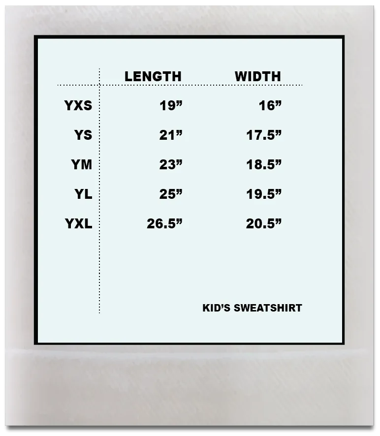 Chalk Volleyball Youth Sweatshirt