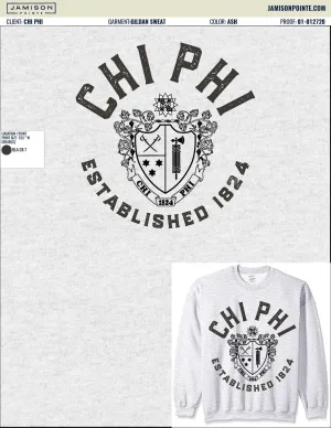 Chi Phi Clemson University Vintage Sweatshirts