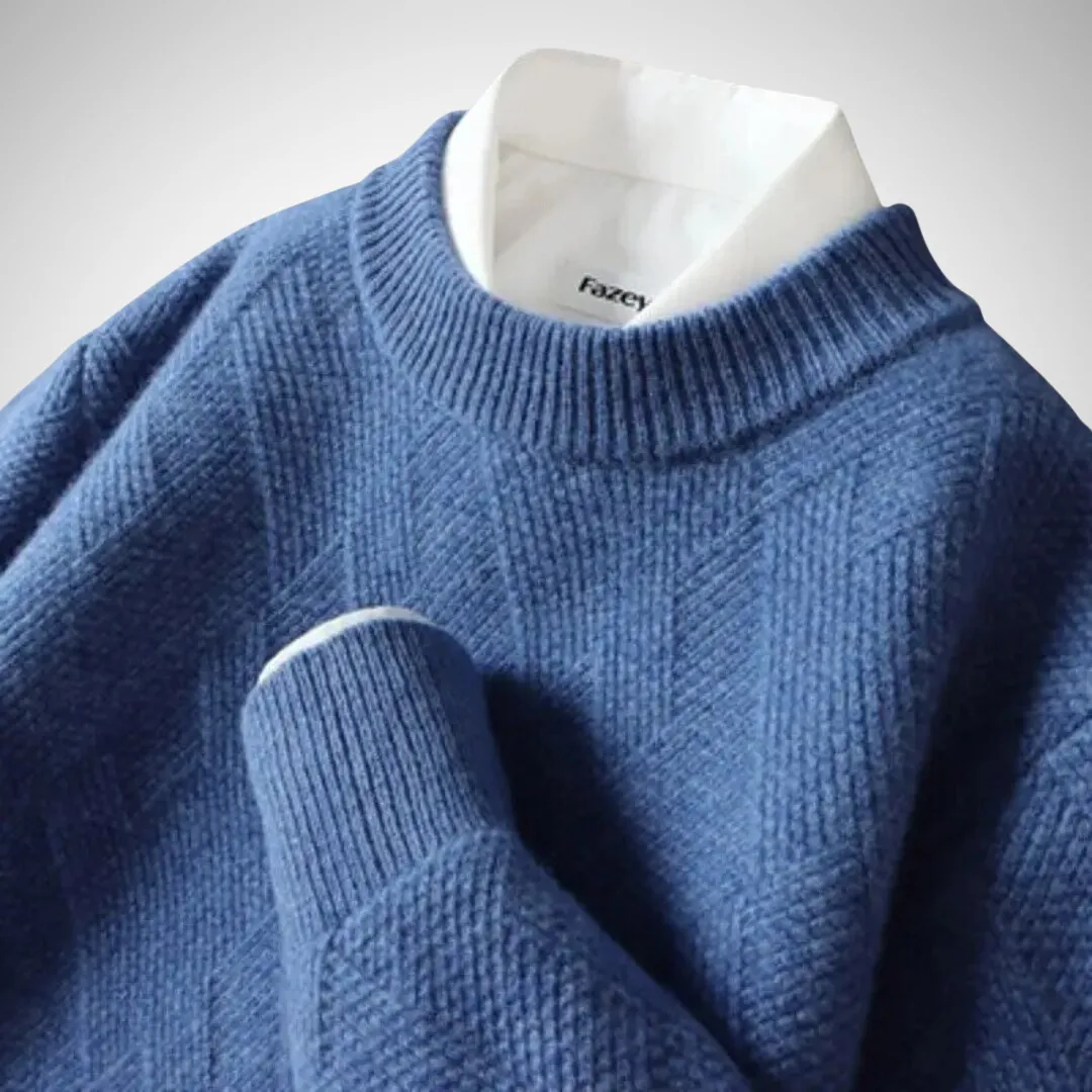 Christopher Jacquard Sweater