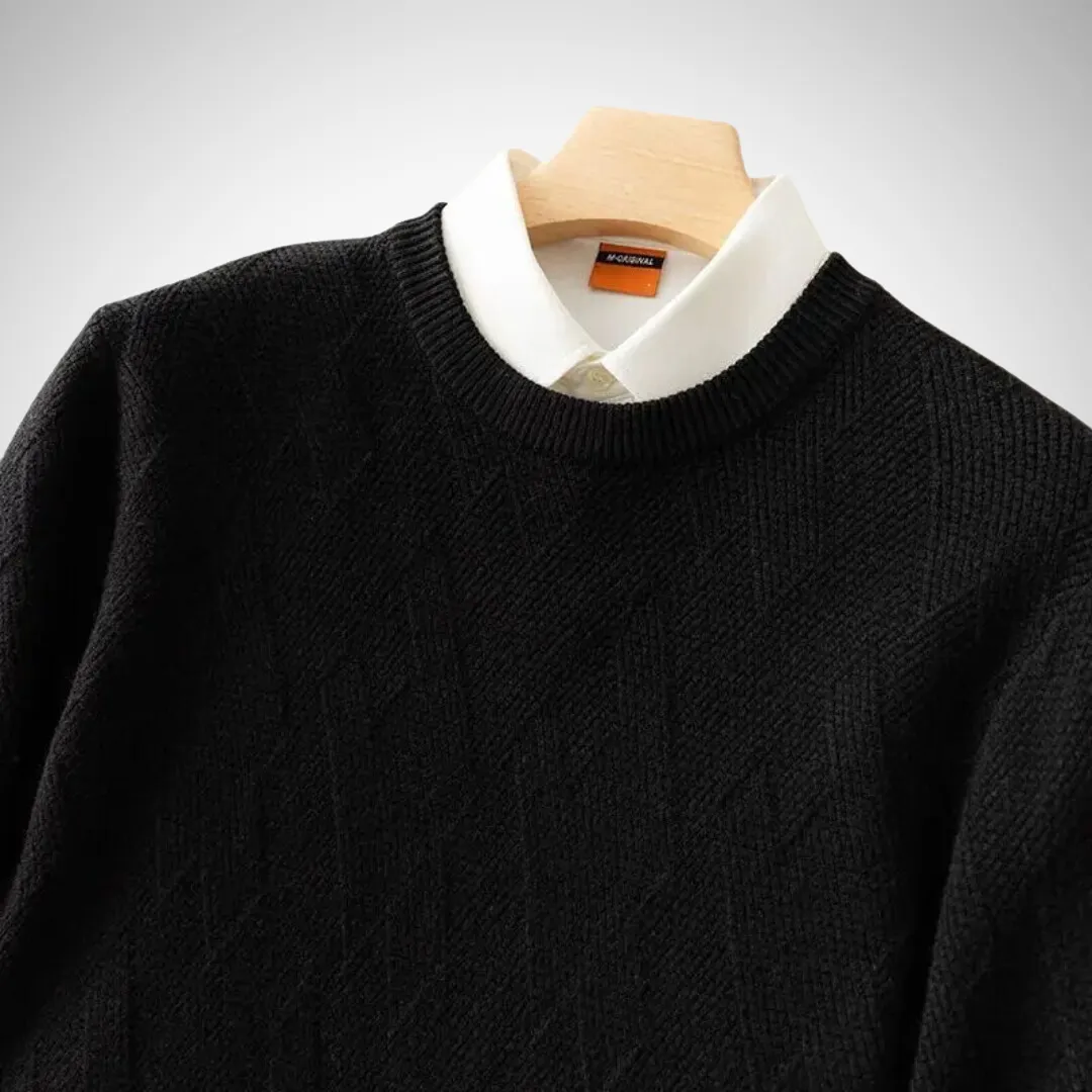 Christopher Jacquard Sweater