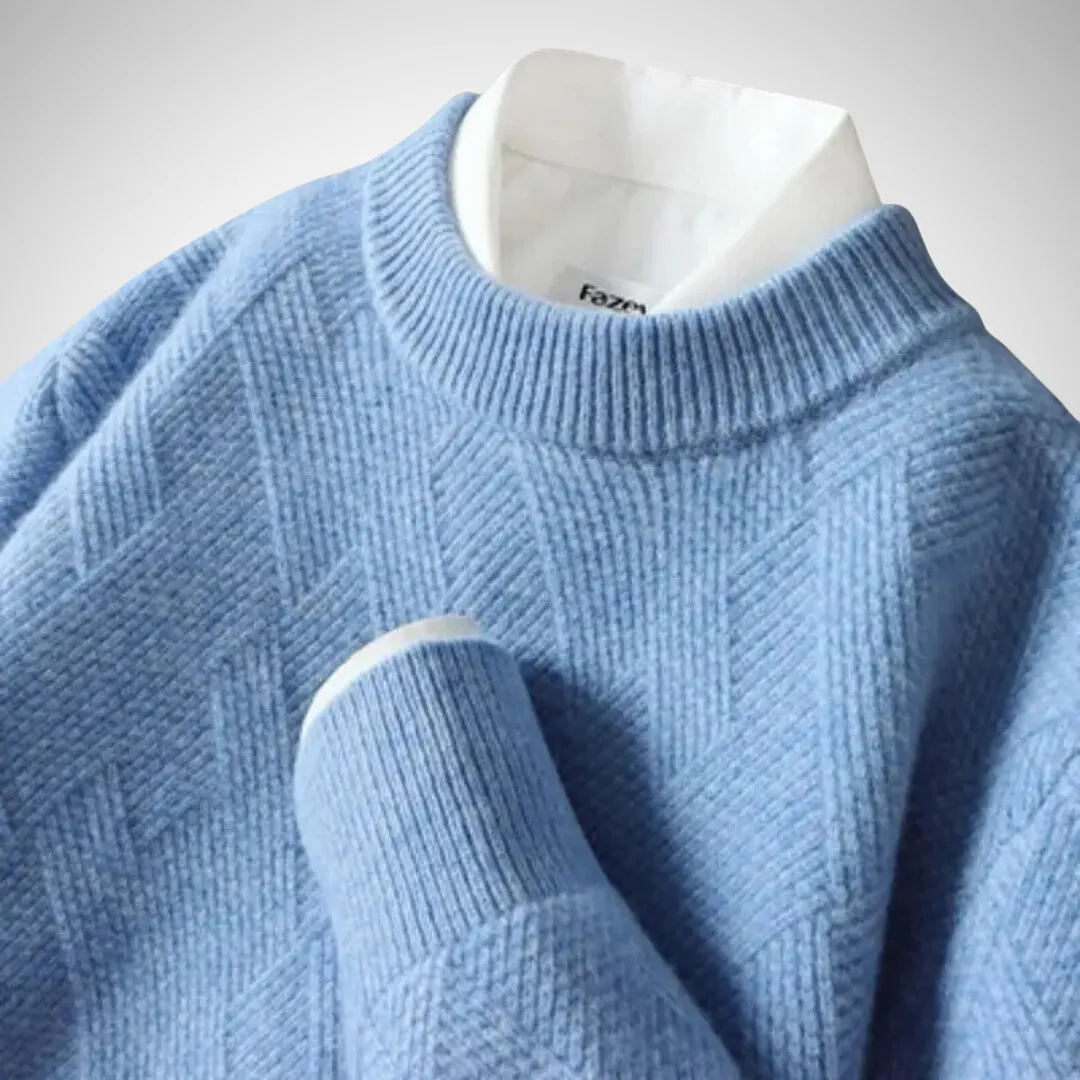 Christopher Jacquard Sweater