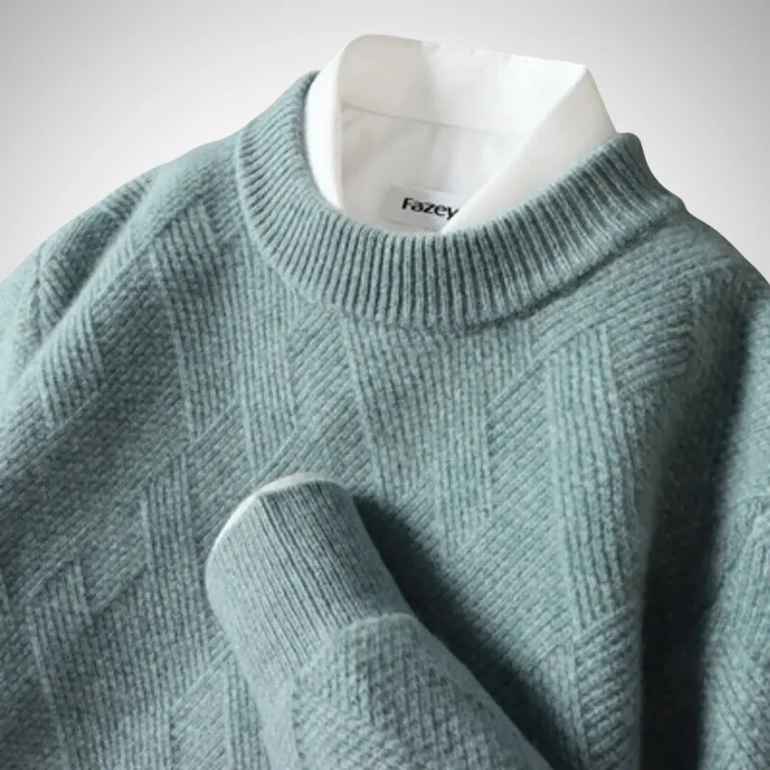 Christopher Jacquard Sweater