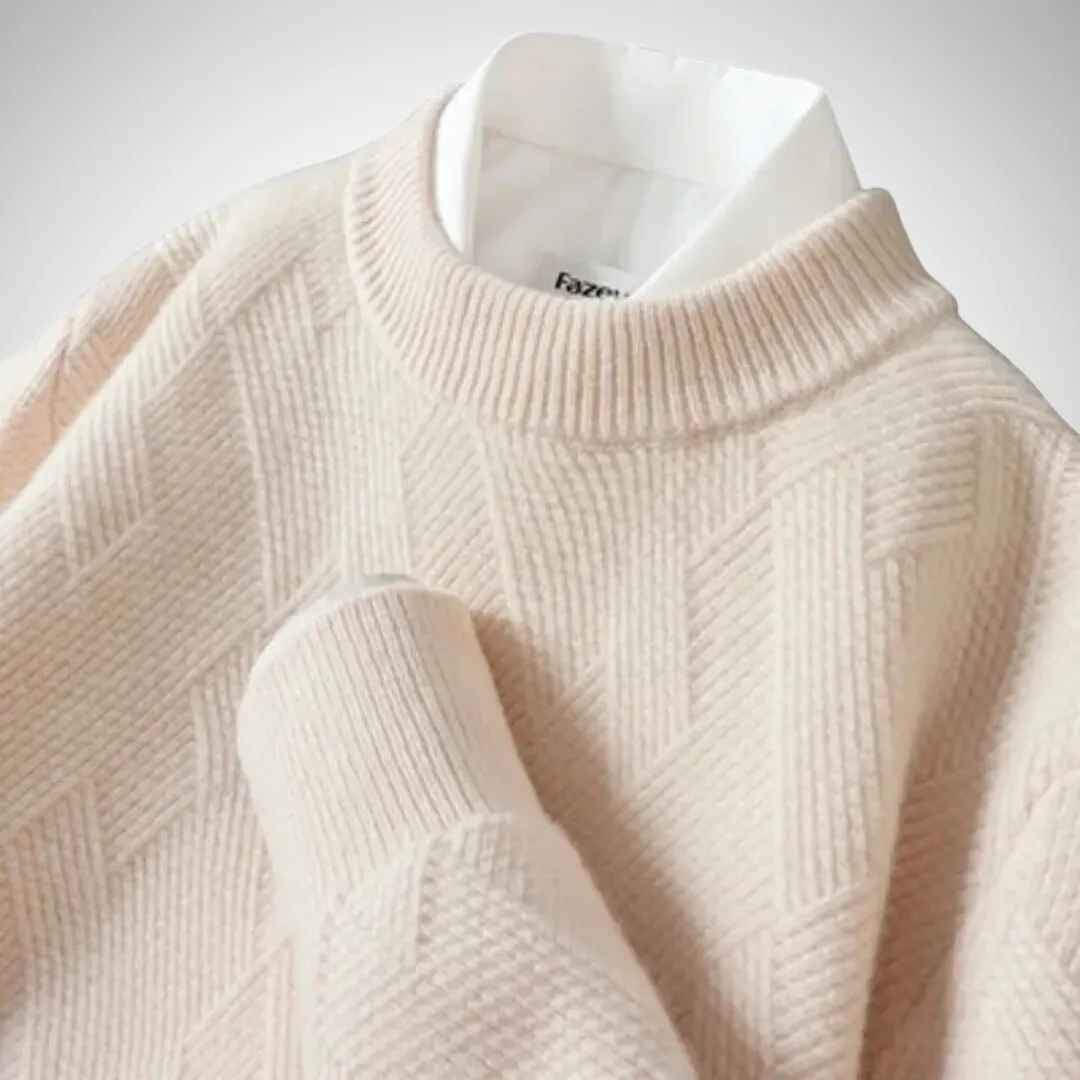 Christopher Jacquard Sweater