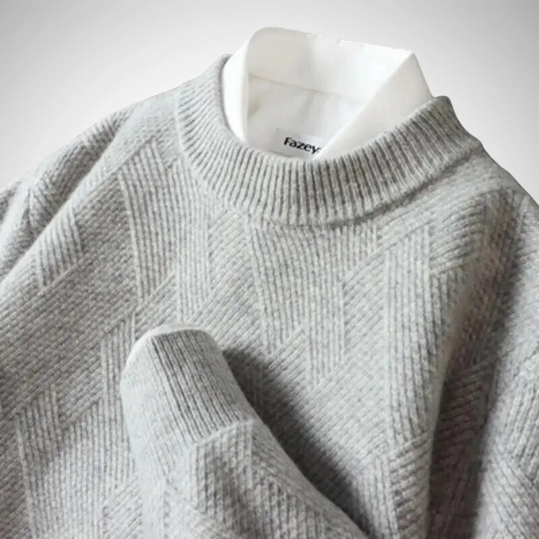 Christopher Jacquard Sweater
