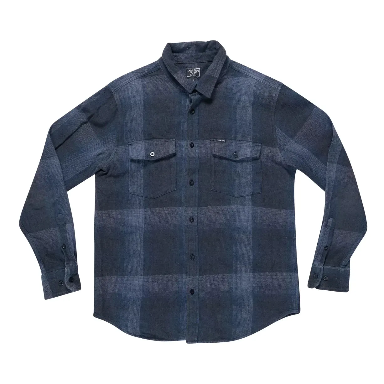 Dark Seas Button-Up Flannel Shirt - Men's