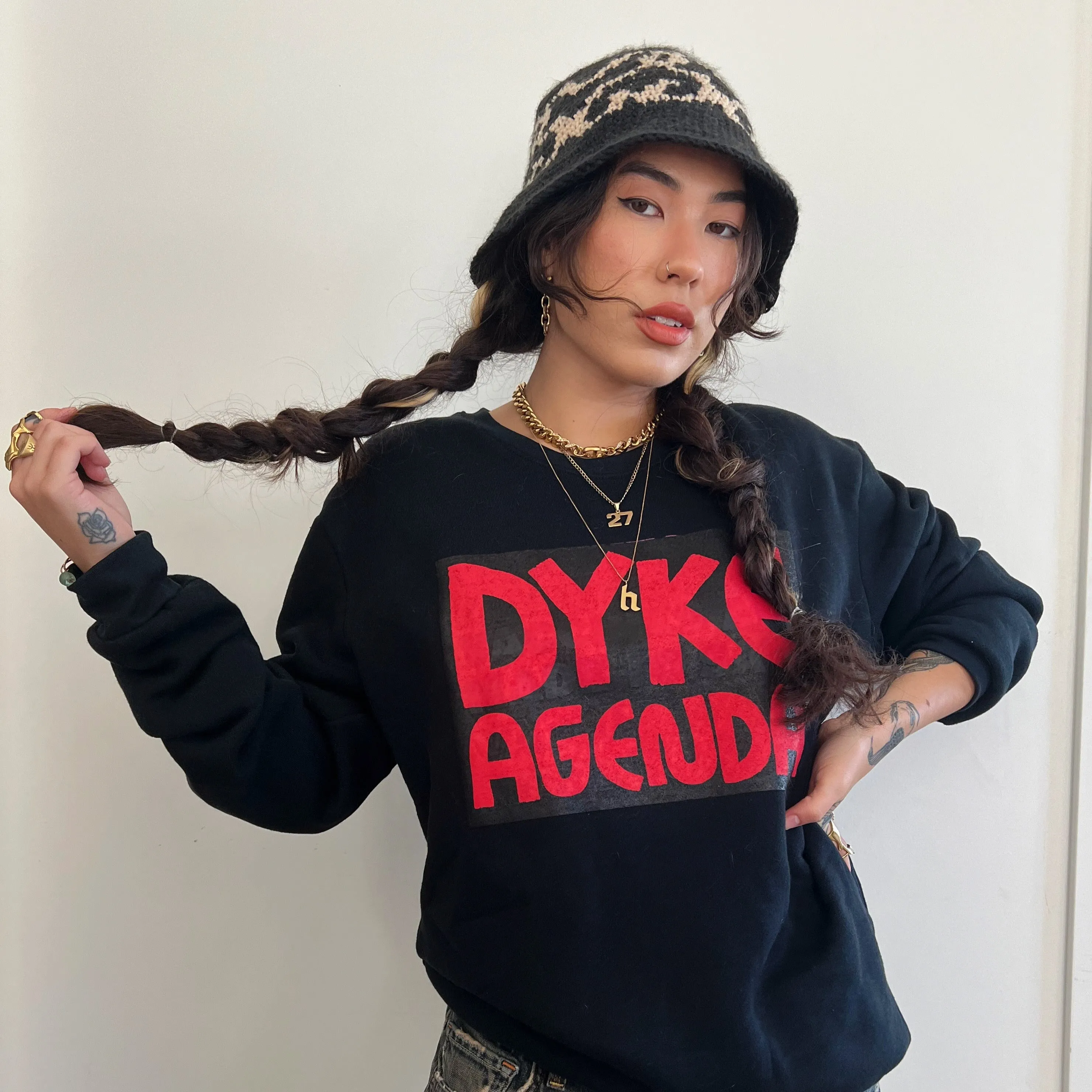 D*KE AGENDA crewneck sweatshirt