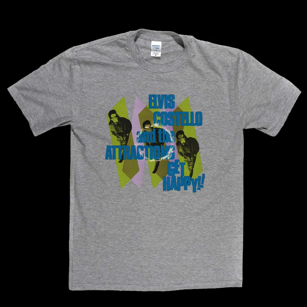 Elvis Costello And The Attractions Get Happy T-Shirt
