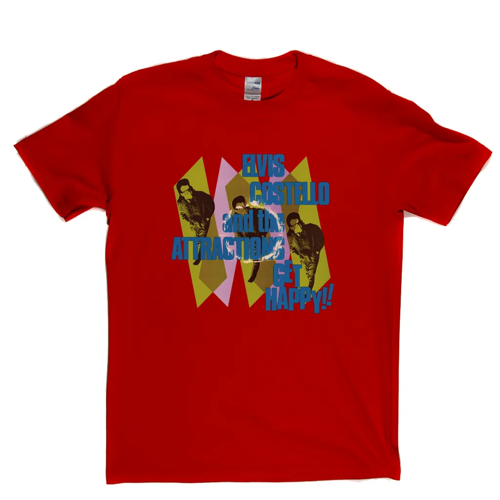 Elvis Costello And The Attractions Get Happy T-Shirt