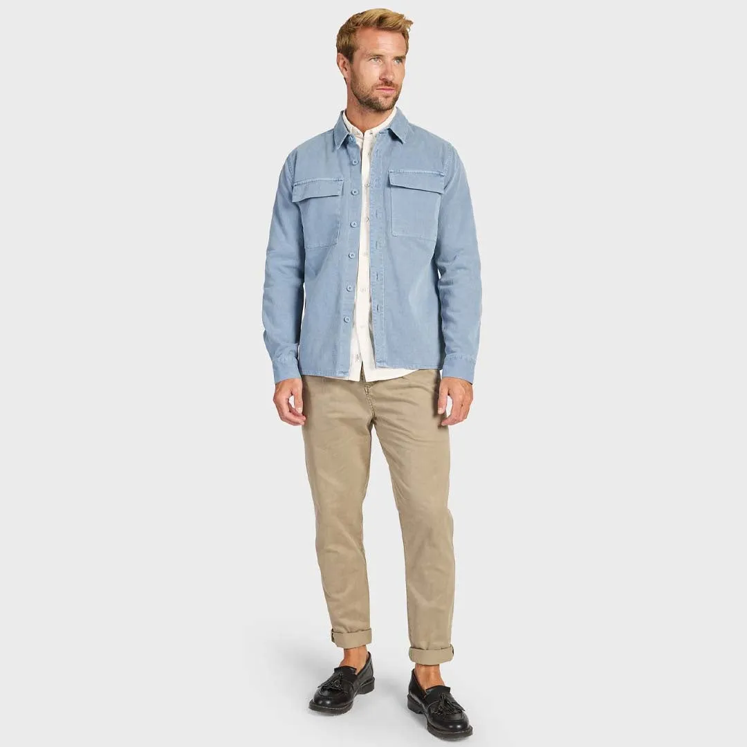 ESSENTIAL OVERSHIRT | BLUE HORIZON