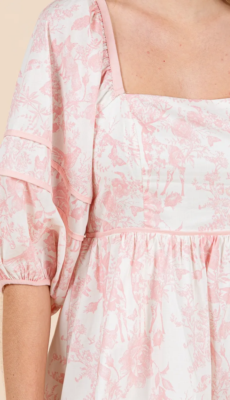 Floral Tiered Dress