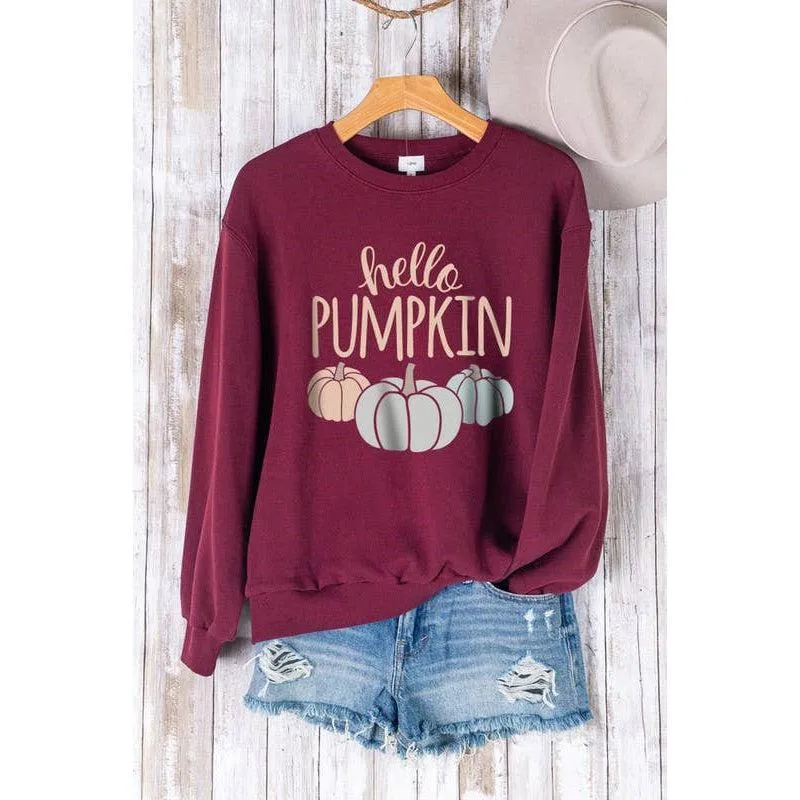Hello Pumpkin Sweatshirt