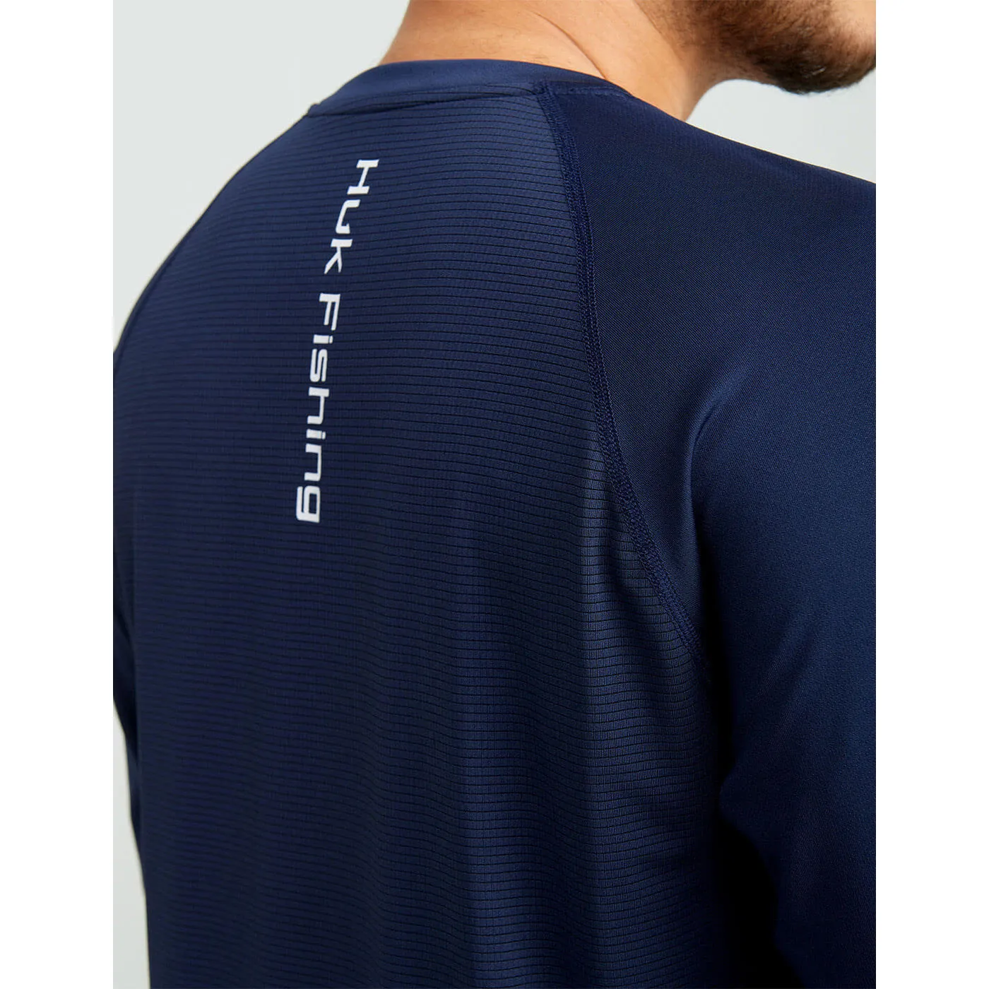 Huk Icon Crew Long Sleeve T-Shirt - Naval Academy