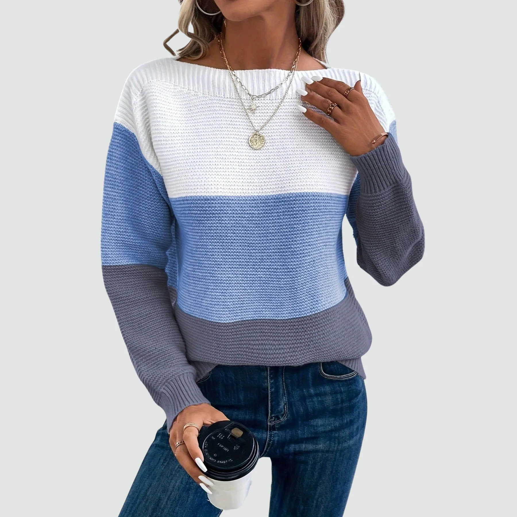 Jaden - Ombre Knit Jumper