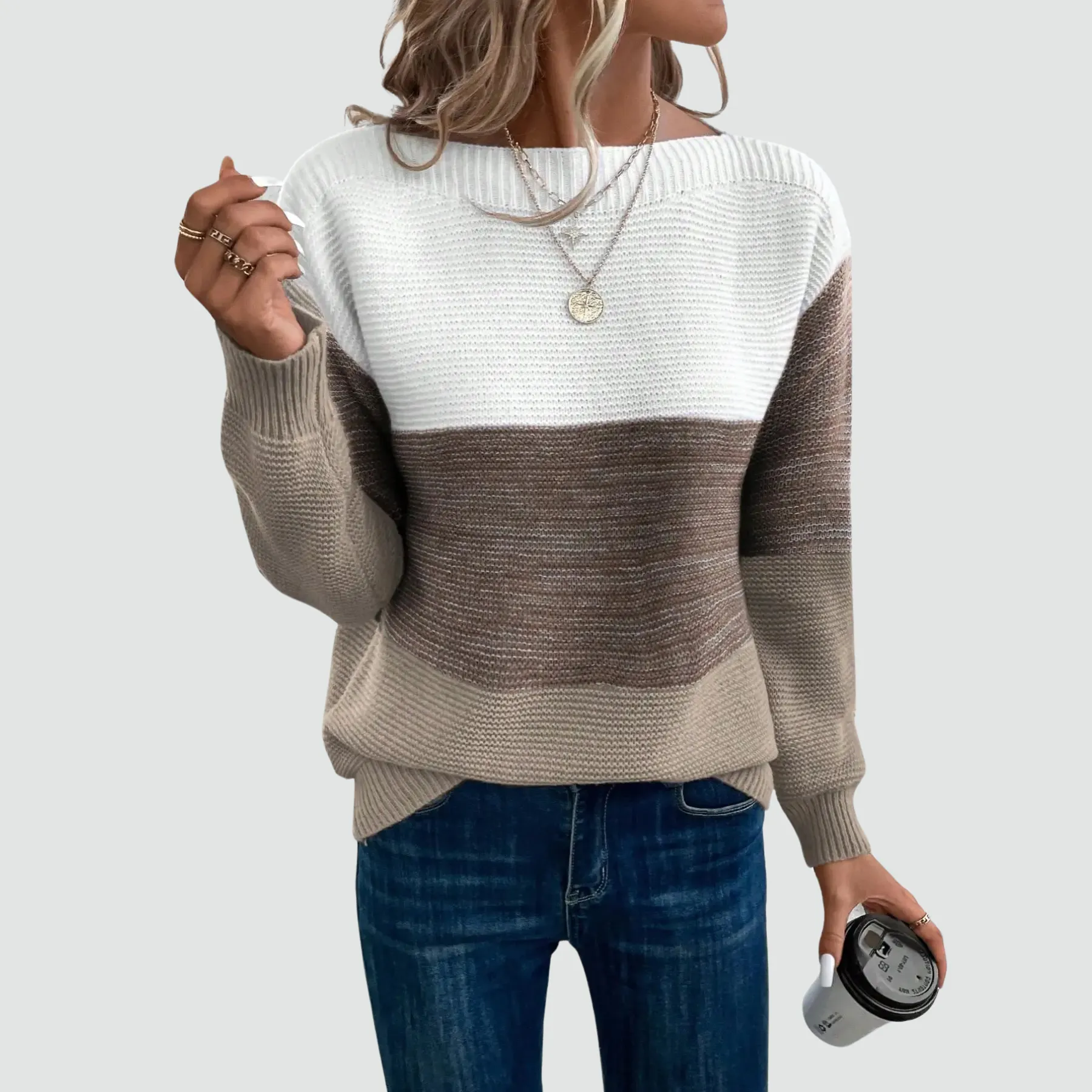 Jaden - Ombre Knit Jumper
