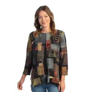 Jess & Jane "Contigo" French Brushed Knit Top - FB8-1735 -  XL Only