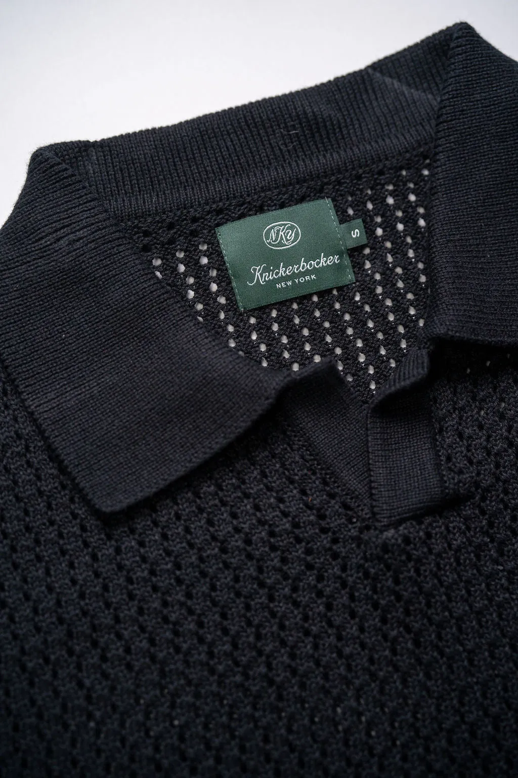 Knickerbocker Cotton Yuma Polo - Black