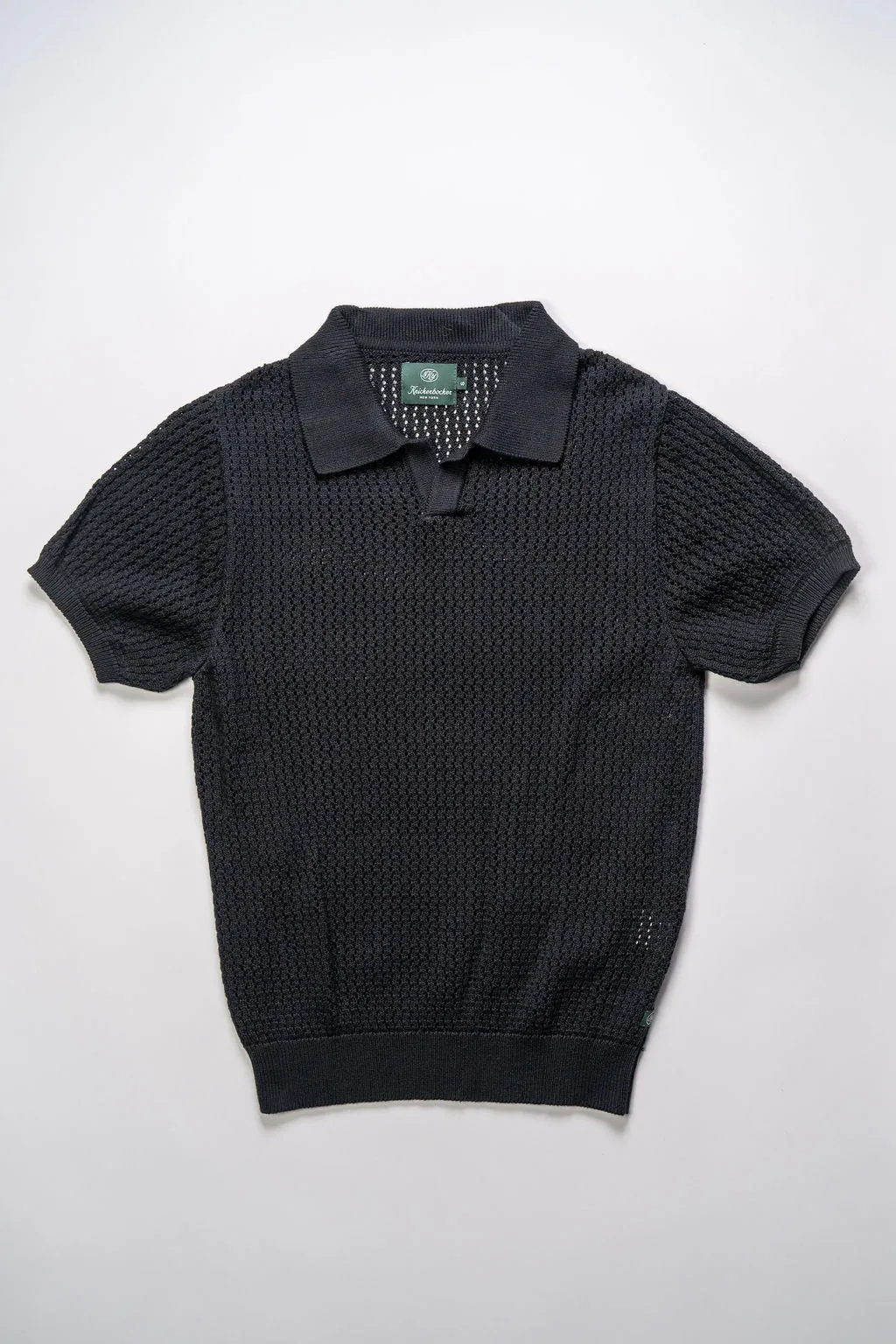 Knickerbocker Cotton Yuma Polo - Black