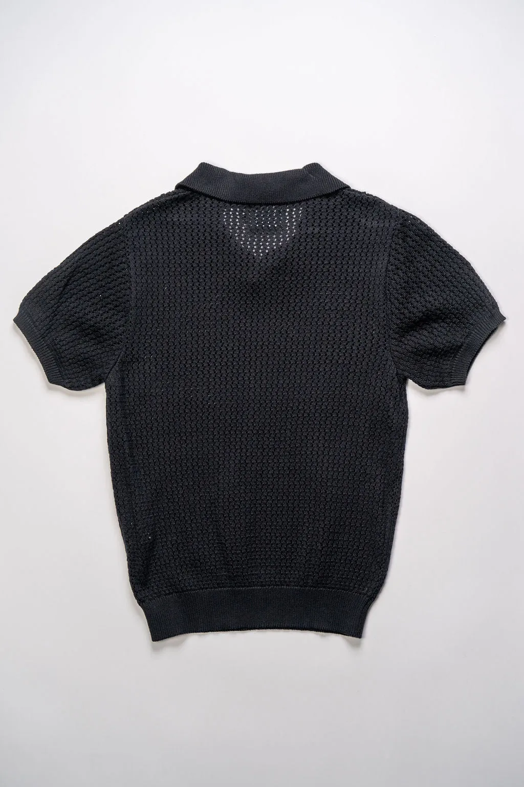 Knickerbocker Cotton Yuma Polo - Black