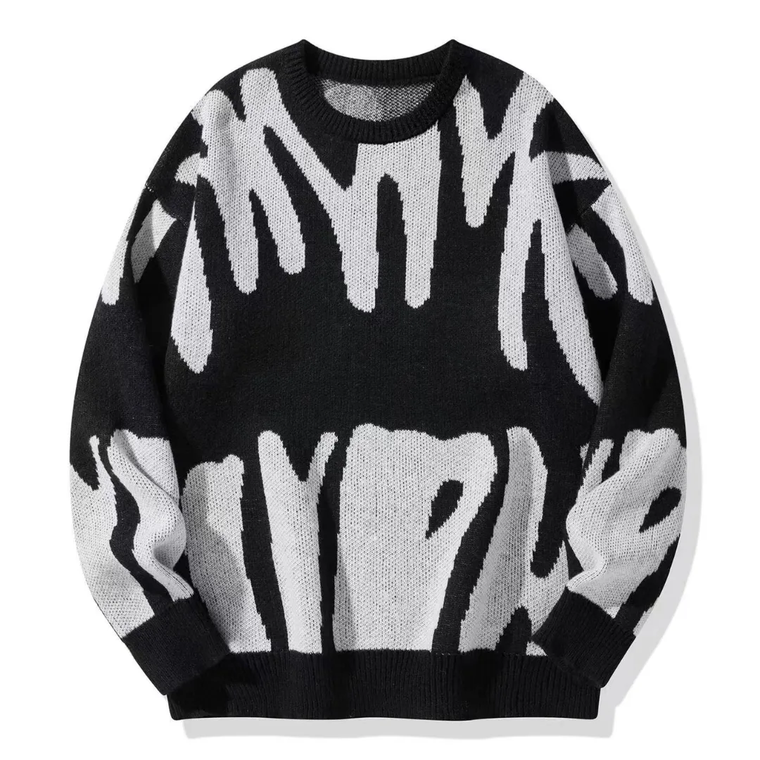 Knitmania | Casual Contrast Sweater for Men