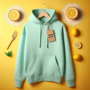Lemon Tart Women's Plain Super Soft Hoodie LTWPSSH1 - Mint Green