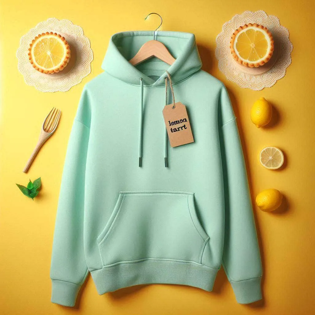 Lemon Tart Women's Plain Super Soft Hoodie LTWPSSH1 - Mint Green