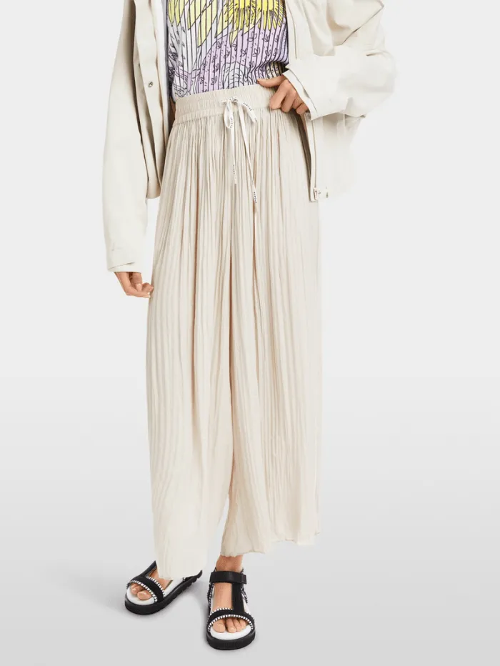 Marc Cain Sports Women's WOLIN Rethink Together Pleated Trousers YS 81.56 W39 Col 183