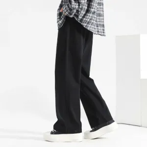Men's Relaxed Fit Stretch Cotton Trousers