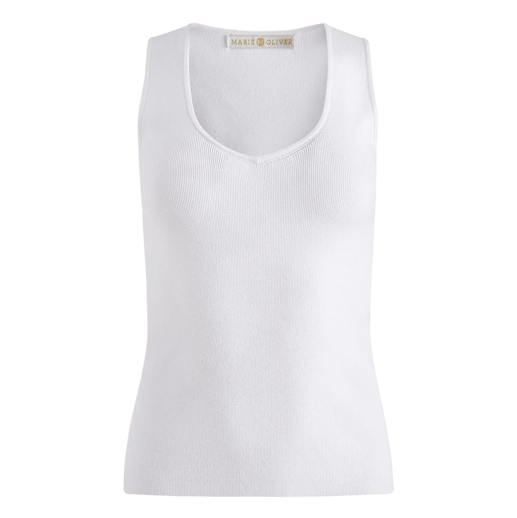 Miranda Tank - Cool White