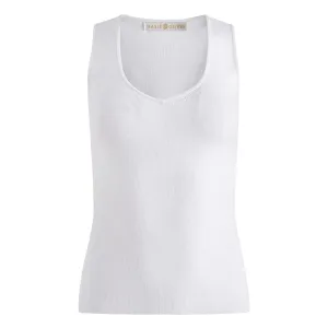 Miranda Tank - Cool White