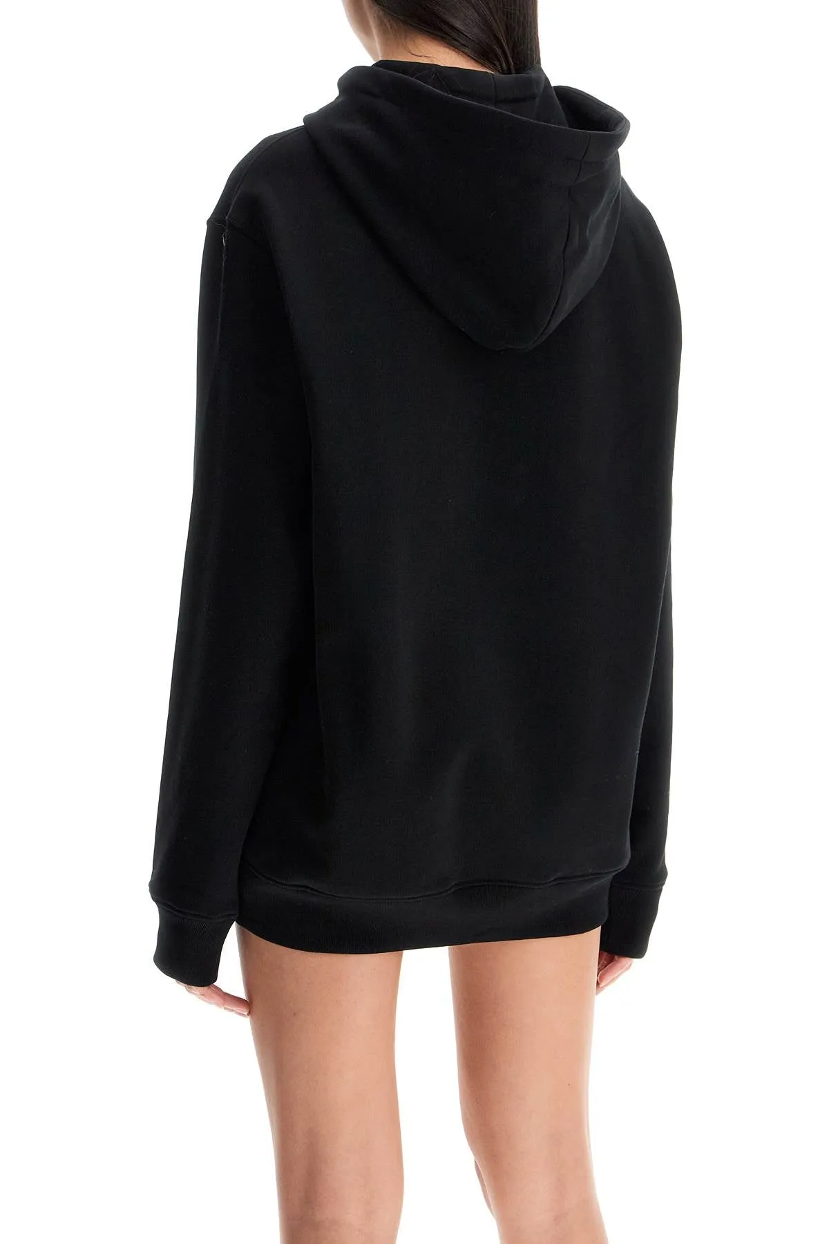 moschino teddy bear hooded sweat V1702 0528 MULTI BLACK