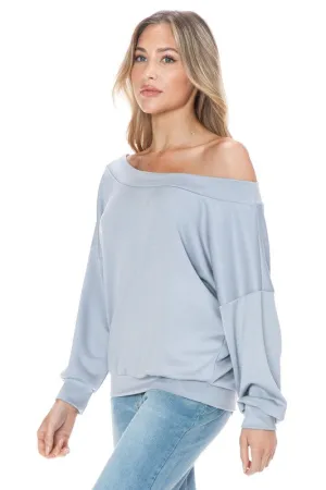 Off The Shoulder Sweatshirt