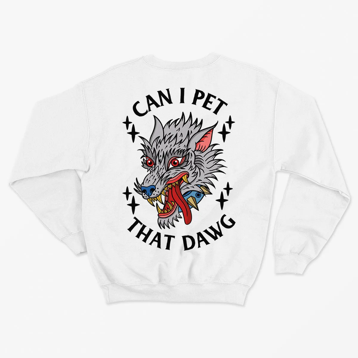 Pet That Dawg Kids Sweatshirt (Unisex)
